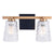 Radiance Modern 2-Light Dimmable Vanity Light