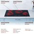Rangaire 30" Induction Cooktop 4 Burners RCI301S