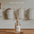 Warm and Cozy Clear Reed Diffuser