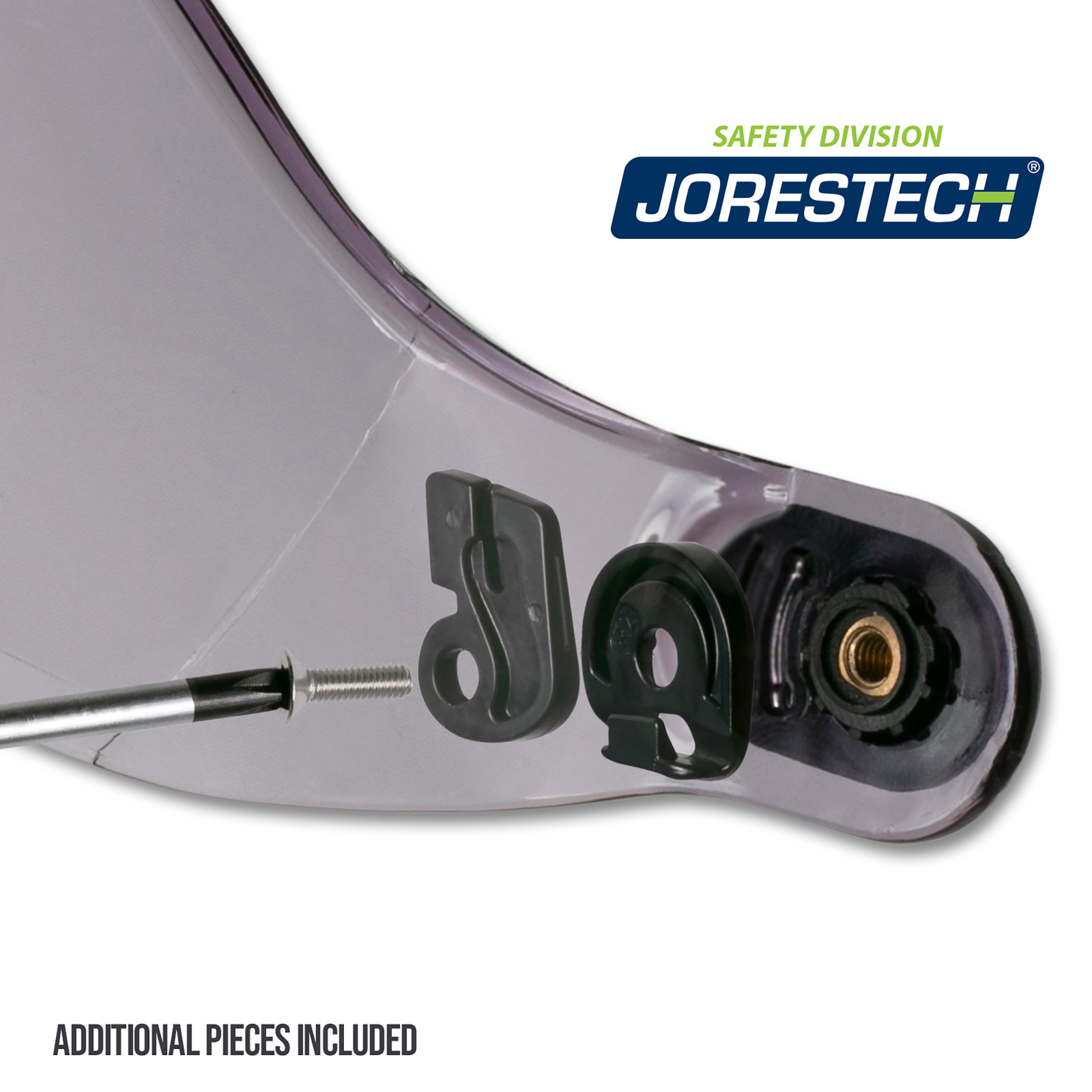 Retractable Eye Shield for Hard Hats