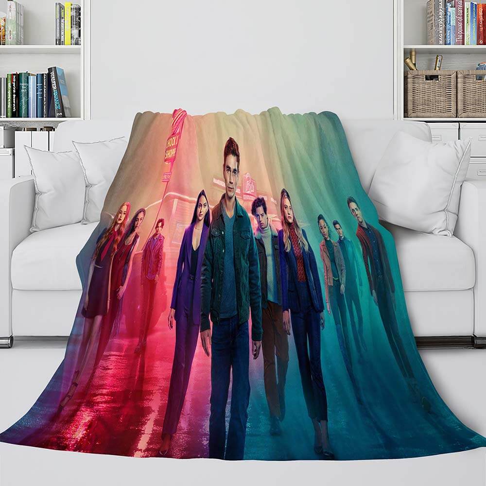 RIVERDALE Blanket Flannel Fleece Blanket Quilt Throw Cosplay Blanket