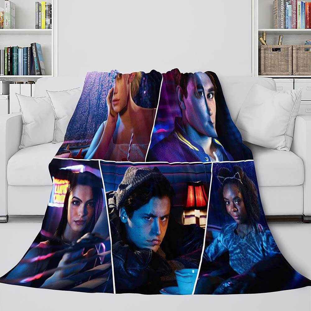 RIVERDALE Blanket Flannel Fleece Blanket Quilt Throw Cosplay Blanket