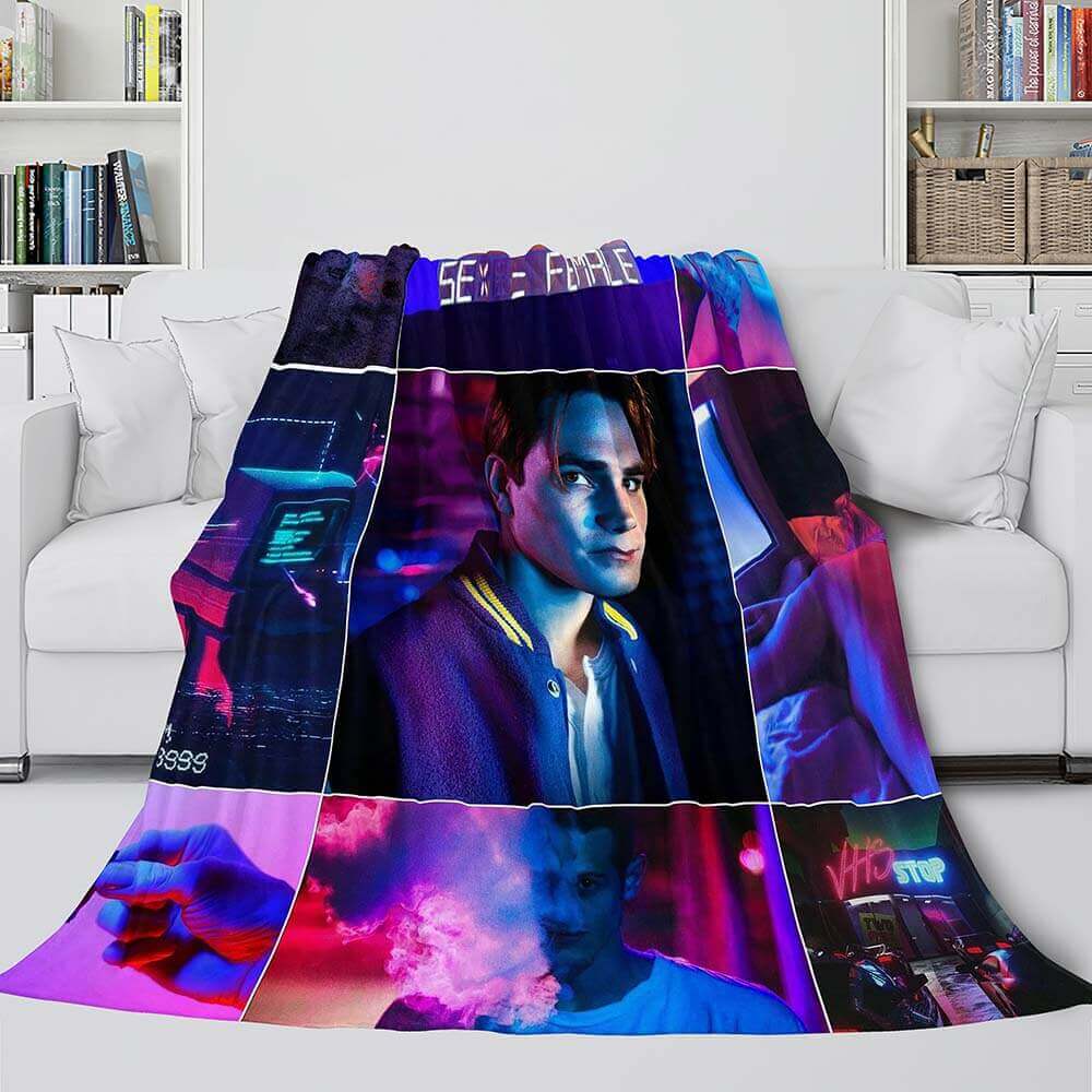RIVERDALE Blanket Flannel Fleece Blanket Quilt Throw Cosplay Blanket