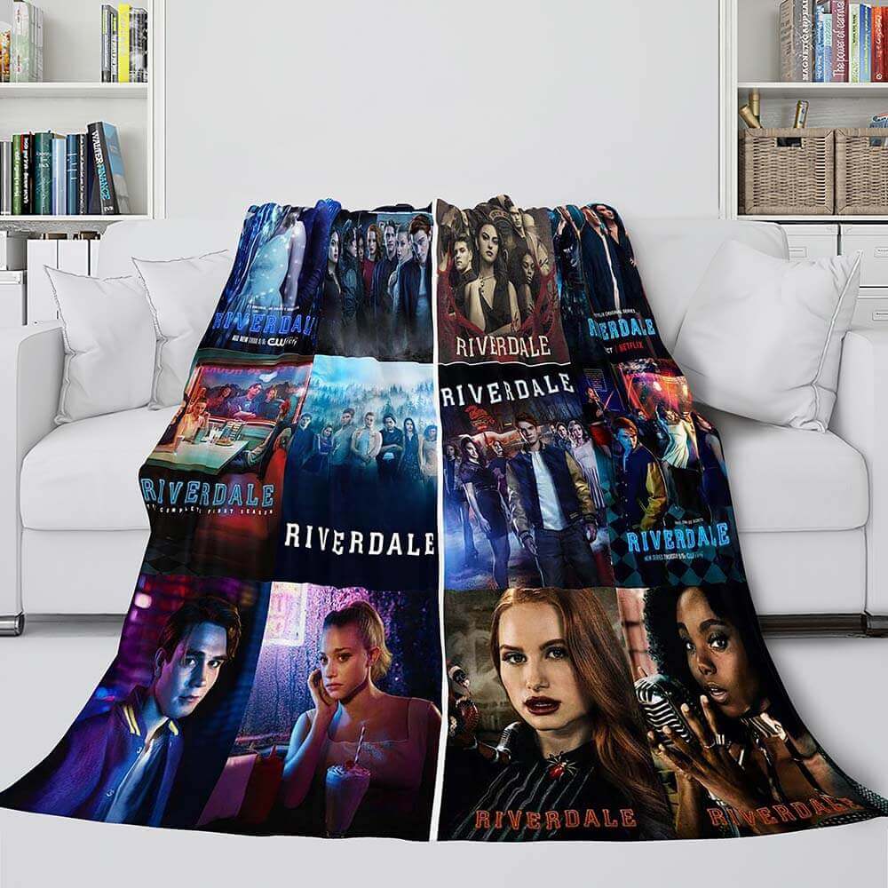 RIVERDALE Blanket Flannel Fleece Blanket Quilt Throw Cosplay Blanket