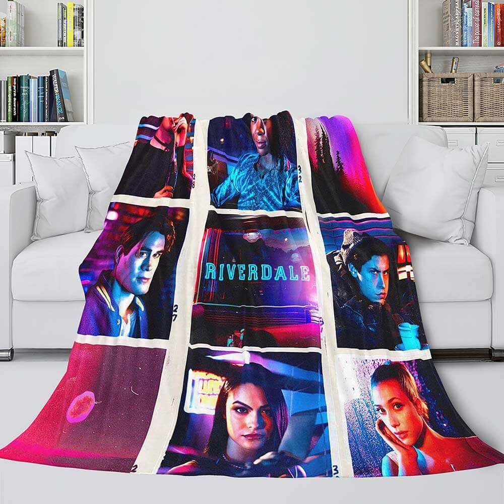 RIVERDALE Blanket Flannel Fleece Blanket Quilt Throw Cosplay Blanket