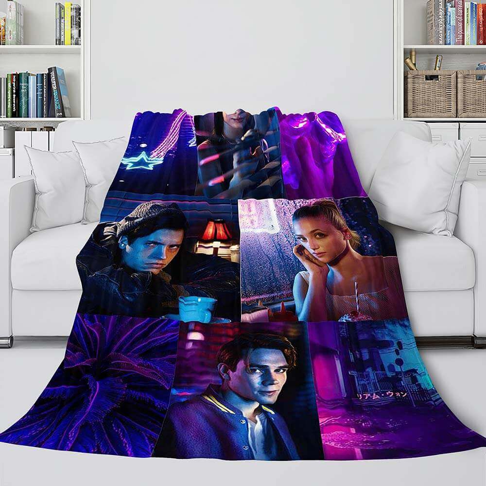 RIVERDALE Blanket Flannel Fleece Blanket Quilt Throw Cosplay Blanket