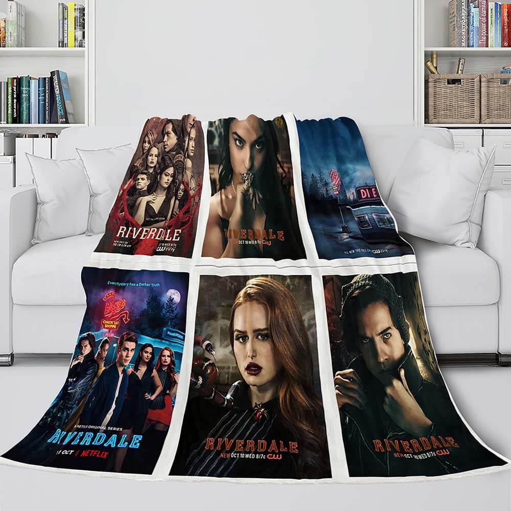 RIVERDALE Blanket Flannel Fleece Blanket Quilt Throw Cosplay Blanket