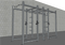 TGrip Commercial Dual Power Rack - 3x3 Steel - Functional Multi-Grip Pull-Up - Plate Storage - J-Hooks