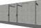 TGrip Commercial 10' Wall Mount Rig - 3x3 Steel - Functional Multi-Grip Pull-Up - Sandwich Style J-Hooks
