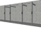 TGrip Commercial 14' Wall Mount Rig - 3x3 Steel - Functional Multi-Grip Pull-Up - Sandwich Style J-Hooks
