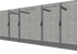 TGrip Commercial 14' Wall Mount Rig - 3x3 Steel - Functional Multi-Grip Pull-Up - Sandwich Style J-Hooks