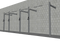 TGrip Commercial 20' Wall Mount Rig - 3x3 Steel - Functional Multi-Grip Pull-Up - Sandwich Style J-Hooks