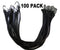 21 Inch Rubber Tarp Straps w/ Crimped S Hooks | 100 PACK