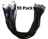 31 Inch Rubber Tarp Straps w/ Crimped S Hooks | 50 PACK