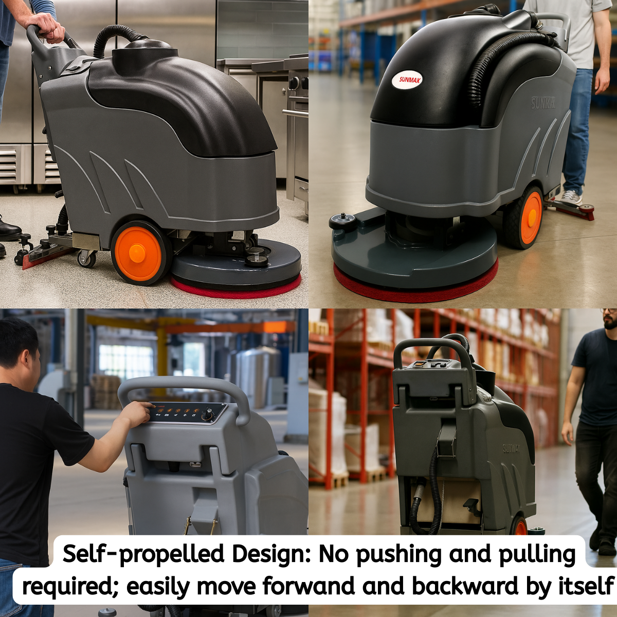 Self-Propelled Floor Scrubber RT50D– 22