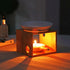 Bamboo Aroma Diffuser and Candle Holder for Home
