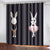 Rabbit Curtains Blackout Window Treatments Drapes for Room Decoration