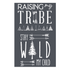 Raising My Tribe - Mesh Stencil 5.5x8.5