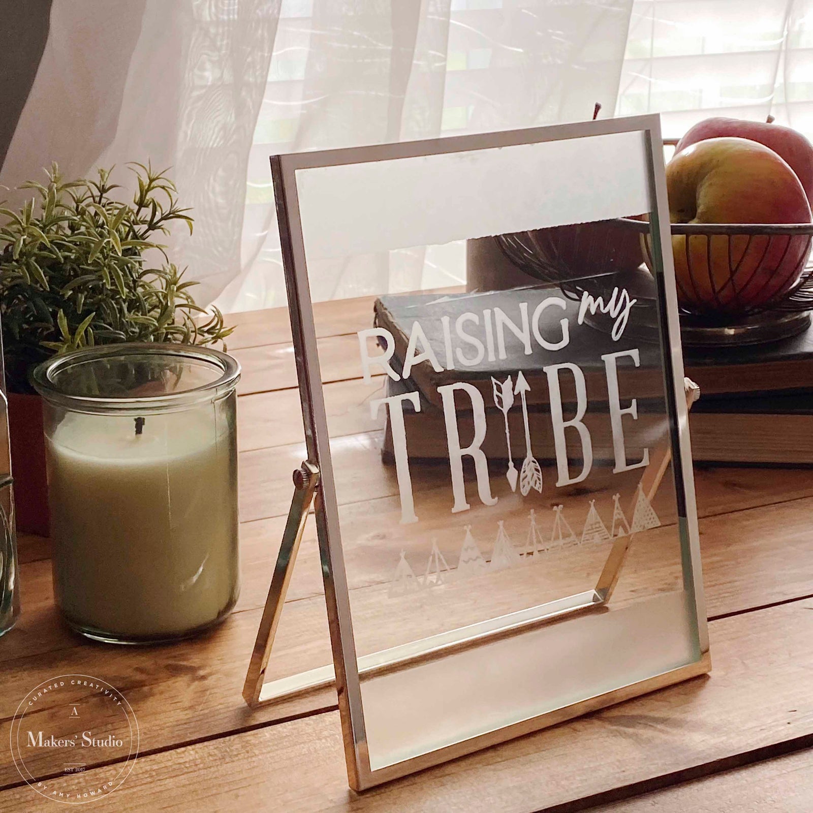 Raising My Tribe - Mesh Stencil 5.5x8.5