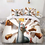 Ratatouille Bedding Set Pattern Quilt Cover Without Filler