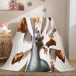 Ratatouille Blanket Flannel Throw Room Decoration