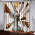 Ratatouille Curtains Pattern Blackout Window Drapes
