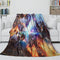Ratchet Clank Rift Apart Blanket Flannel Throw Room Decoration