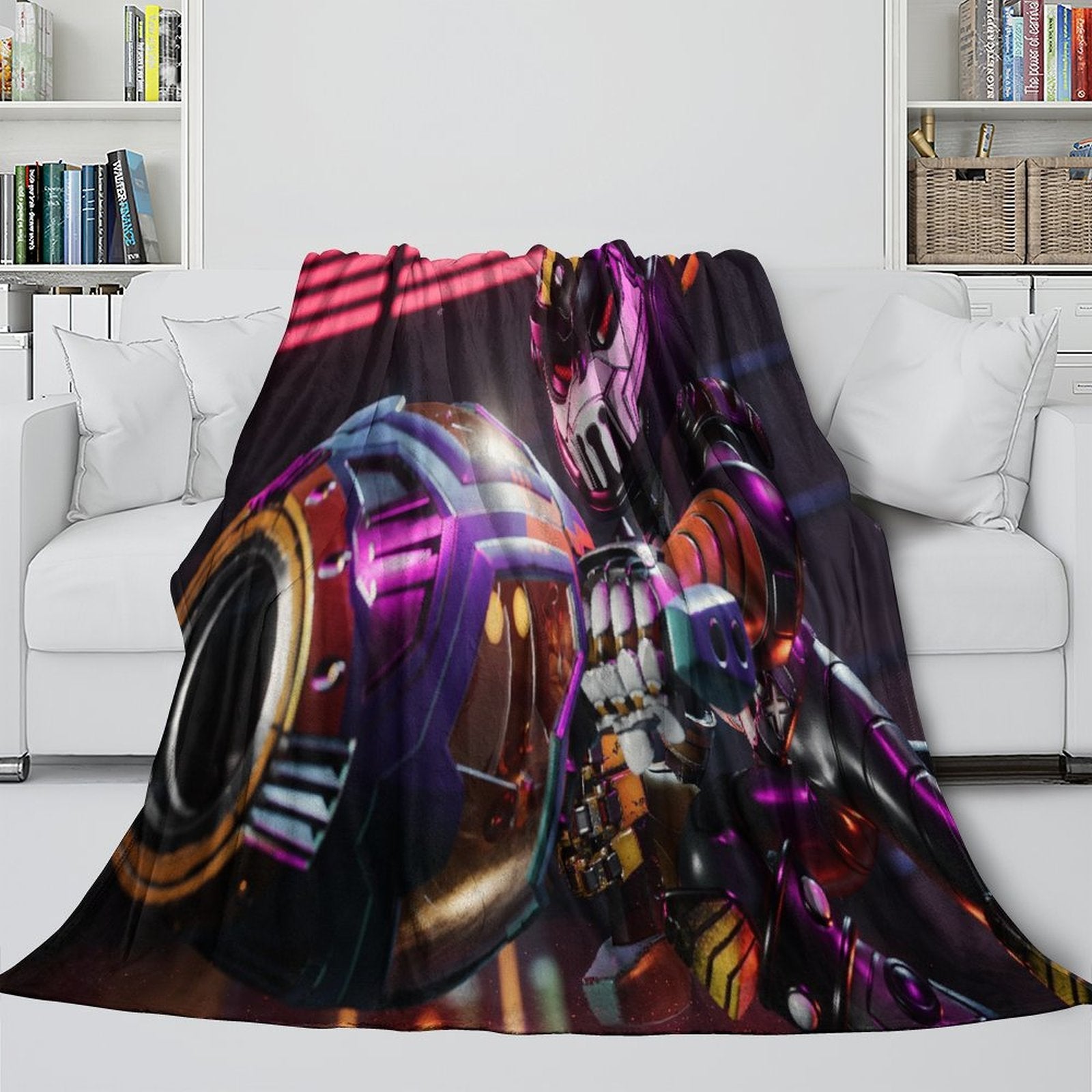 Ratchet Clank Rift Apart Blanket Flannel Throw Room Decoration