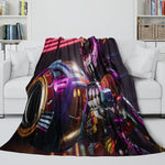 Ratchet Clank Rift Apart Blanket Flannel Throw Room Decoration