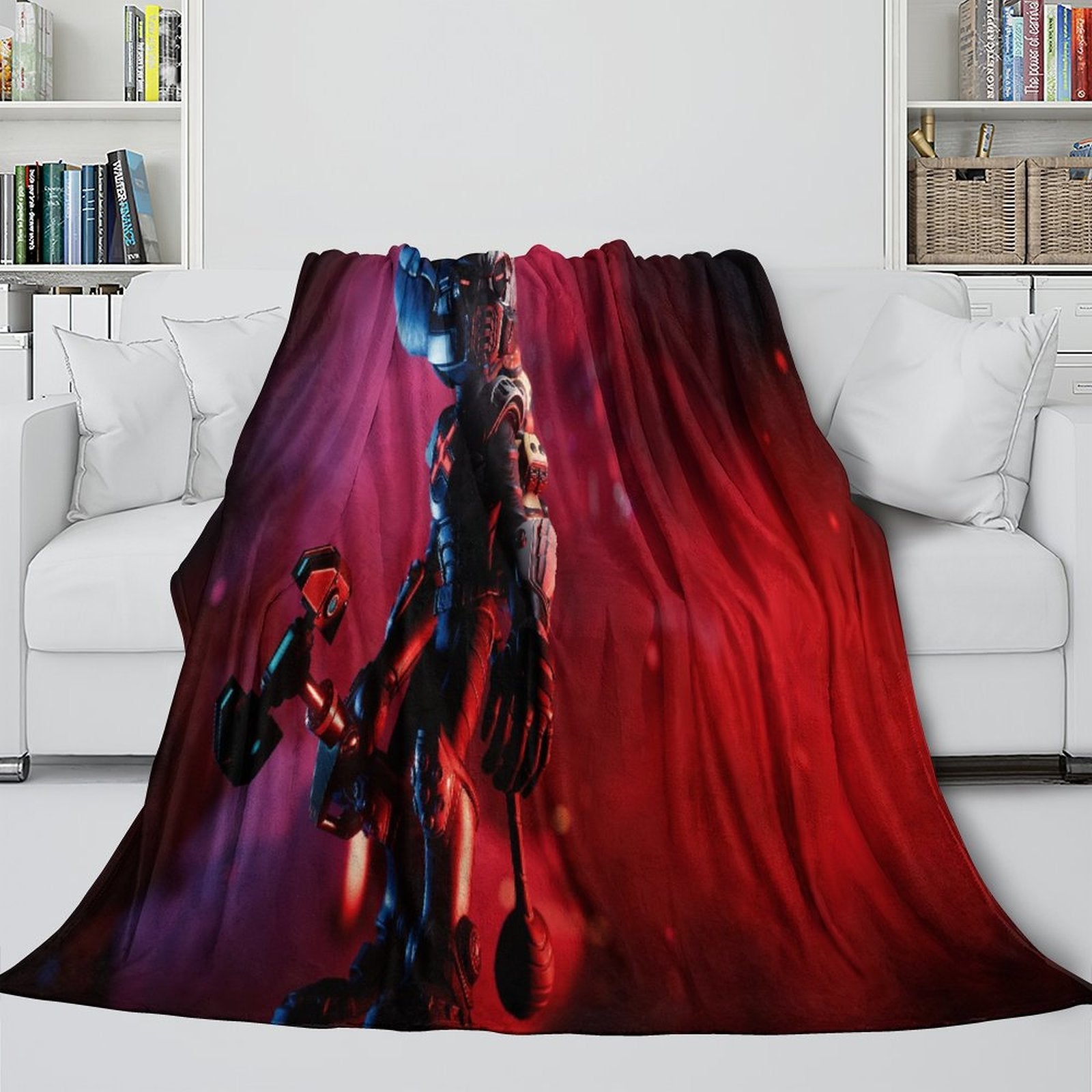 Ratchet Clank Rift Apart Blanket Flannel Throw Room Decoration