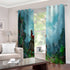 Raya and The Last Dragon Curtains Blackout Window Drapes Room Decoration