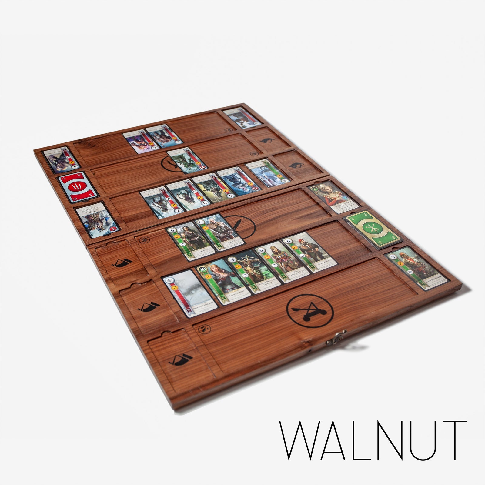 Gwent Board BUNDLE - Witcher Card Game - Genuine Hardwoods