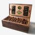 Cigar Humidor - Black Walnut with Spanish Cedar Lining - 80 Capacity