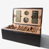Cigar Humidor - Wenge with Spanish Cedar Lining - 80 Capacity