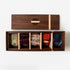 Tea Box - Black Walnut and Maple - 5 Compartments