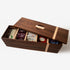 Tea Box - Black Walnut and Maple - 5 Compartments