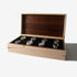 Watch Box - Curly Maple and Sapele Mahogany - 8 Watch Compartments