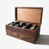 Watch Box with Drawer - Black Walnut and Oak - 12 to 16 Watch Compartments