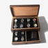 Watch Box with Drawer - Black Walnut and Oak - 12 to 16 Watch Compartments