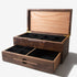 Watch Box with Drawer - Black Walnut and Oak - 12 to 16 Watch Compartments