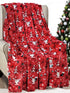 Decor & More Home Essentials Christmas Throw