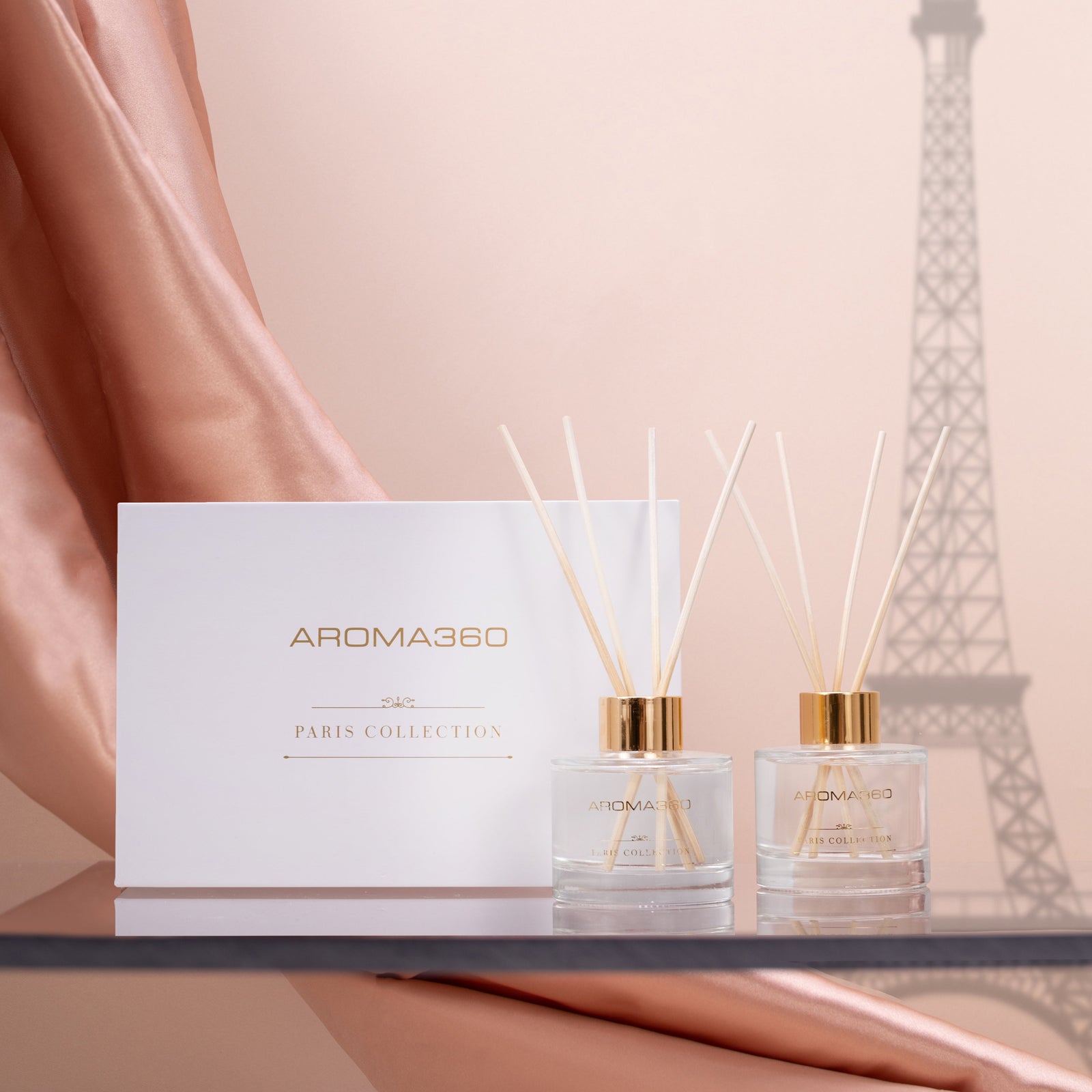Paris Collection Reed Diffuser Duo Pure Luxury Fragrance