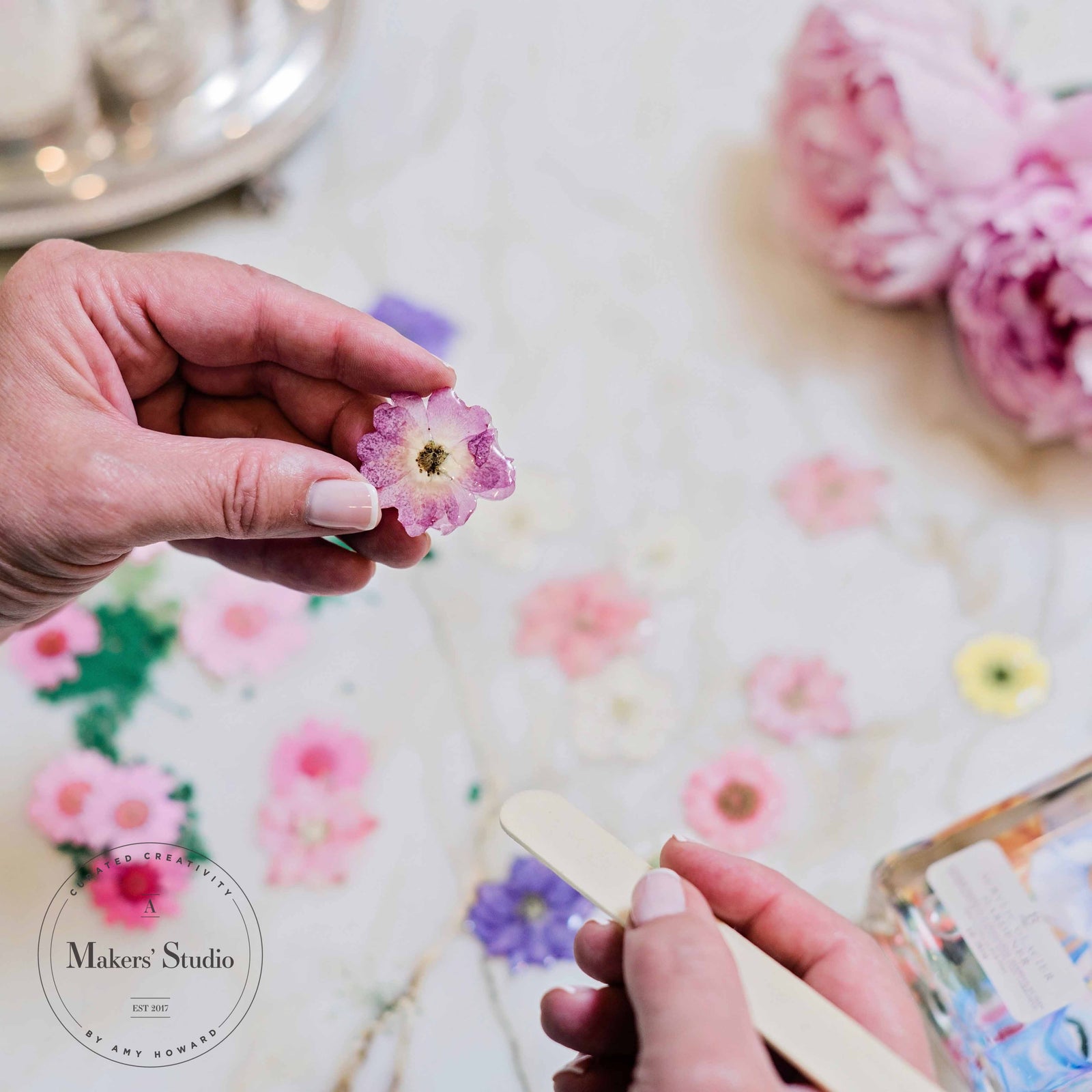 Red & Pink Dried Flowers