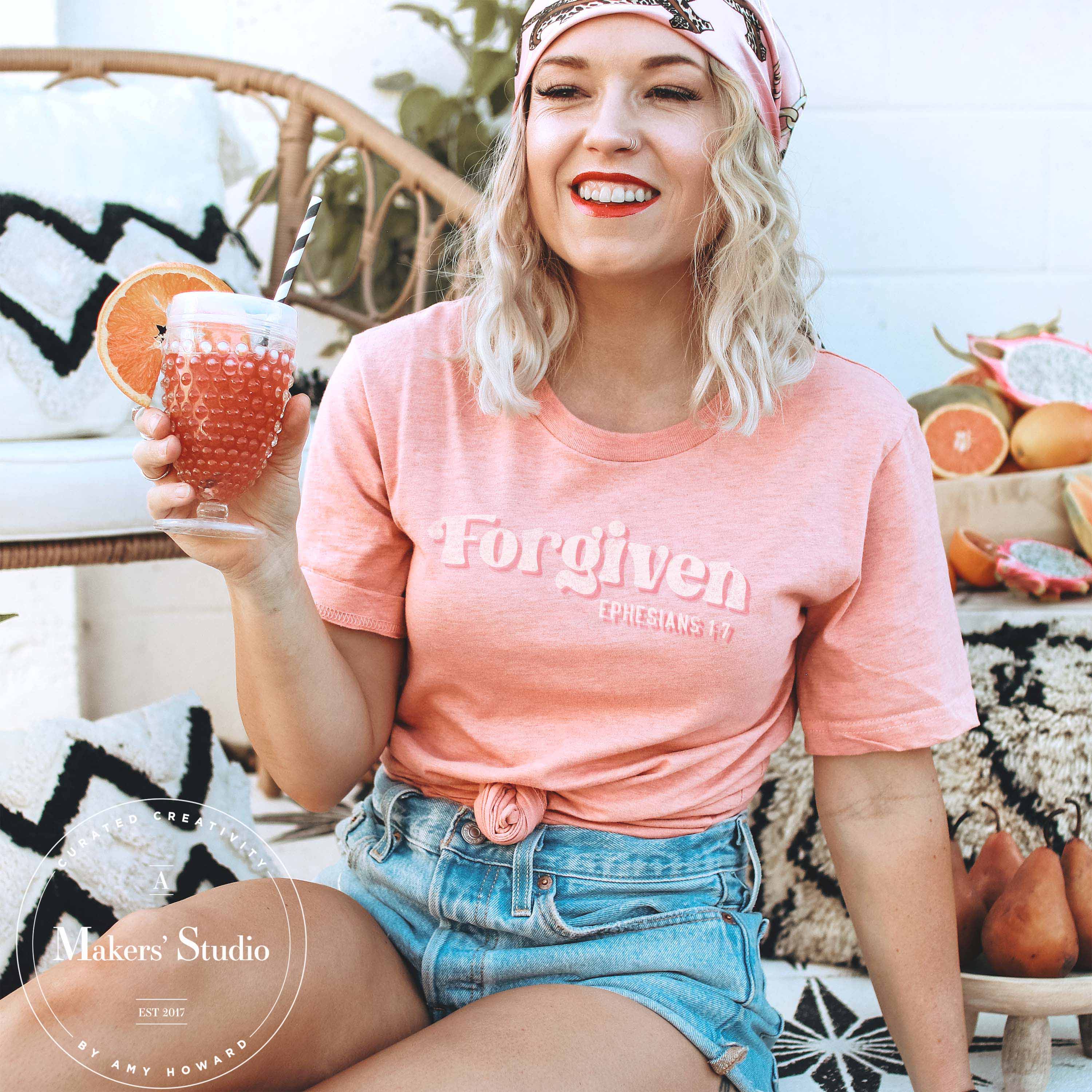 Retro Faith - Mesh Stencil 8.5x11