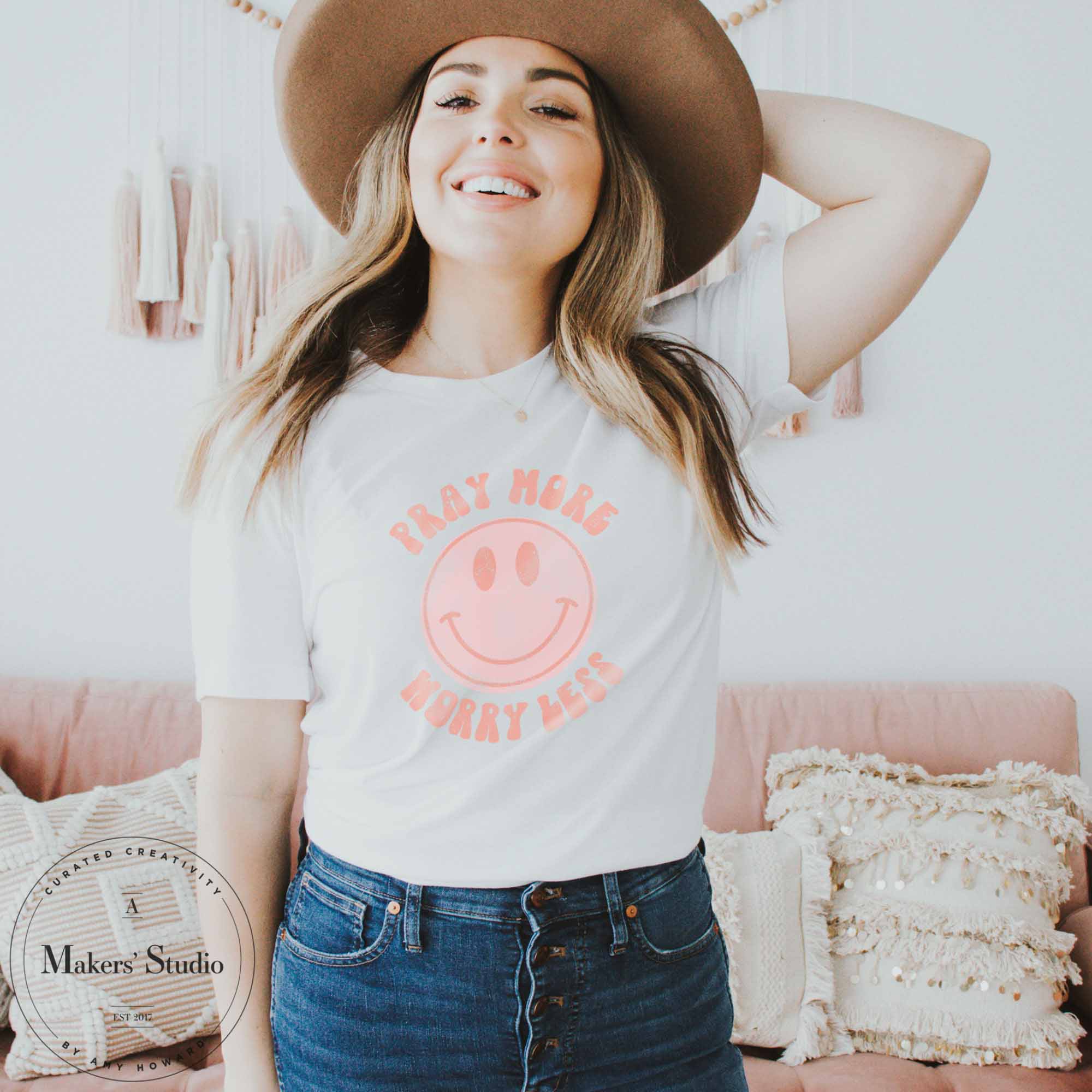 Retro Faith - Mesh Stencil 8.5x11