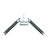 Rotating Triceps Press-Down Bar - Cable Attachment - Muscle D Fitness - Rubber Triceps Press-Down Bar