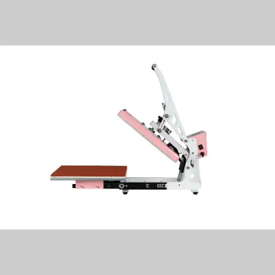 Semi -automatic Heat Press Heat Press Machine For T Shirts, Sublimation Transfer Machine With Auto Open Slide- Out Lower Platen
