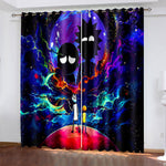 Rick and Morty Curtains Blackout Window Drapes