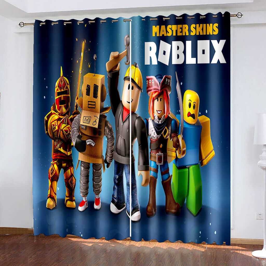 Roblox Curtains Blackout Window Drapes