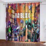 Roblox Curtains Blackout Window Treatments Drapes for Room Decoration